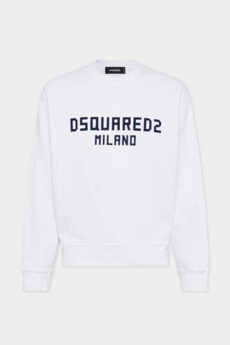 Ajuste perfecto Sudadera de cuello redondo Dsquared2 Milano