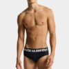 Bañador de corte bajo con logotipo de Dsquared2 Bañador de corte bajo con logotipo de Dsquared2