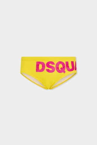 Bañador de corte bajo con logotipo de Dsquared2