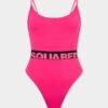 Bañador de una pieza con logotipo Dsquared2 Bañador de una pieza con logotipo Dsquared2