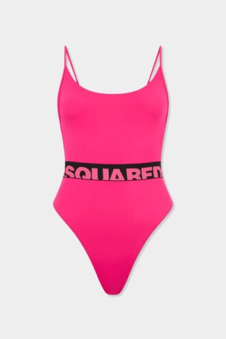 Bañador de una pieza con logotipo Dsquared2