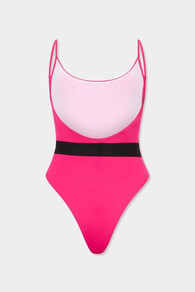 Bañador de una pieza con logotipo Dsquared2 Bañador de una pieza con logotipo Dsquared2