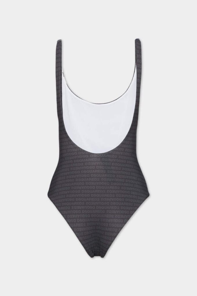Bañador de una pieza con logotipo Dsquared2 Bañador de una pieza con logotipo Dsquared2