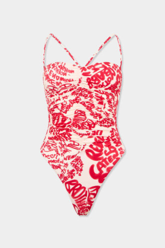 Bañador de una pieza Rebel Hibiscus