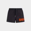 Bañador tipo bóxer midi con logotipo de Dsquared2 Bañador tipo bóxer midi con logotipo de Dsquared2