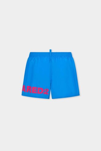 Bañador tipo bóxer midi con logotipo de Dsquared2