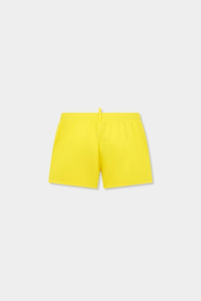 Bañador tipo bóxer midi con logotipo de Dsquared2 Bañador tipo bóxer midi con logotipo de Dsquared2
