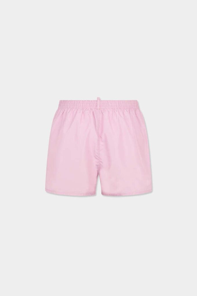 Bañador tipo bóxer midi con logotipo de Dsquared2 Bañador tipo bóxer midi con logotipo de Dsquared2