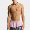 Bañador tipo bóxer midi con logotipo de Dsquared2 Bañador tipo bóxer midi con logotipo de Dsquared2
