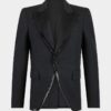 Blazer de los 70 con cuello bordado Blazer de los 70 con cuello bordado