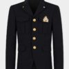 Blazer militar de botonadura sencilla Blazer militar de botonadura sencilla