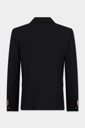 Blazer militar de botonadura sencilla