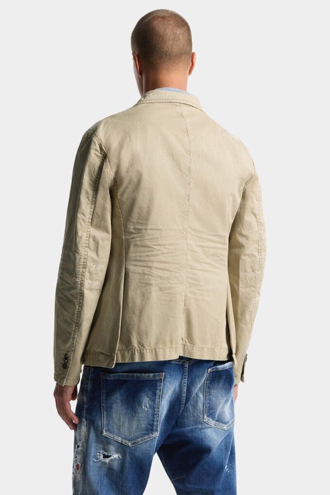 Blazer Osaka teñido en prenda Blazer Osaka teñido en prenda