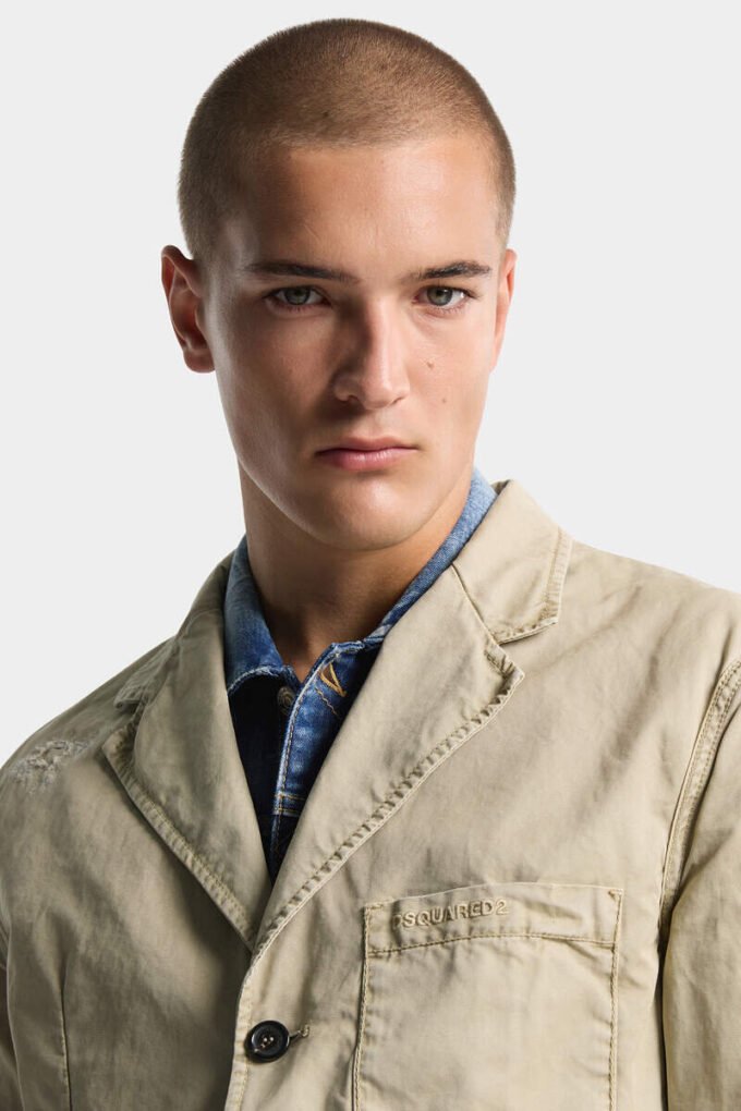 Blazer Osaka teñido en prenda Blazer Osaka teñido en prenda