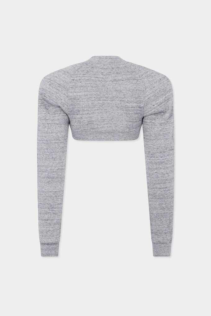 Bolero de jersey con corte profundo Bolero de jersey con corte profundo