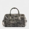 Bolsa de viaje de cuero craquelado D2 Bolsa de viaje de cuero craquelado D2
