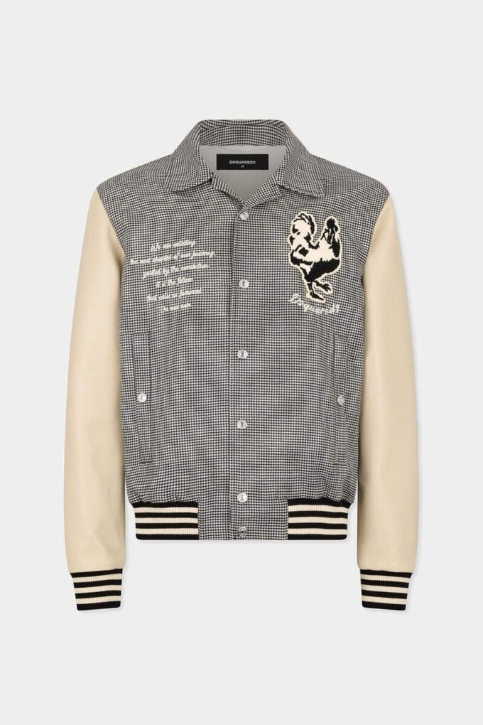 Bomber de pata de gallo