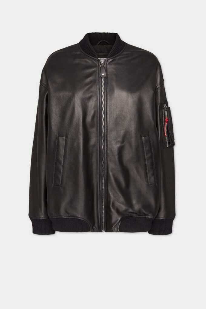 Bomber oversize de cuero Cyprus Bomber oversize de cuero Cyprus
