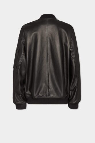 Bomber oversize de cuero Cyprus