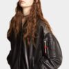 Bomber oversize de cuero Cyprus Bomber oversize de cuero Cyprus