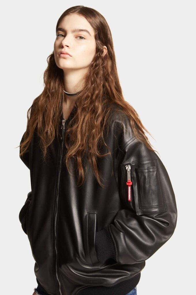 Bomber oversize de cuero Cyprus Bomber oversize de cuero Cyprus