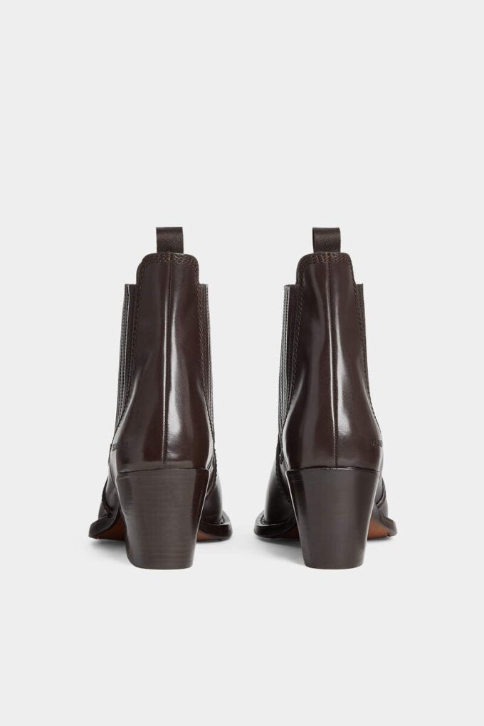 Botas con tacón Dd de estilo western Botas con tacón Dd de estilo western