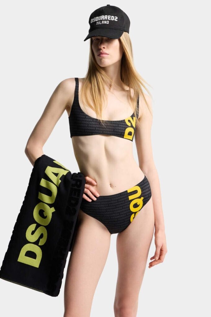 Braguita de bikini con el logotipo de Dsquared2 Braguita de bikini con el logotipo de Dsquared2