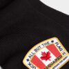 Bufanda de punto con la bandera canadiense Bufanda de punto con la bandera canadiense