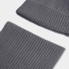 Bufanda de punto, gorro y caja de regalo Bufanda de punto, gorro y caja de regalo