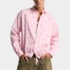 Camisa con cordón bordado