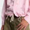 Camisa con cordón bordado