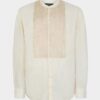 Camisa con pajarita y corte holgado