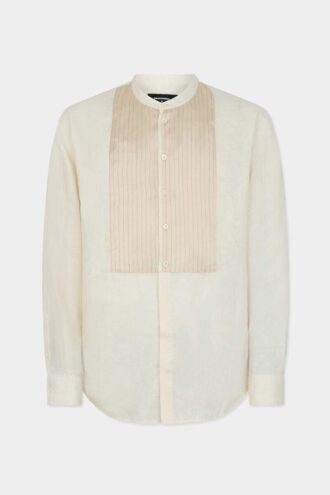Camisa con pajarita y corte holgado