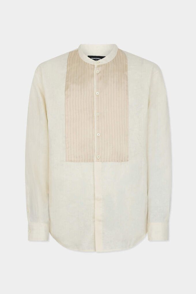 Camisa con pajarita y corte holgado