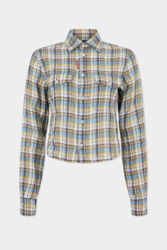 Camisa de cuadros para bebé