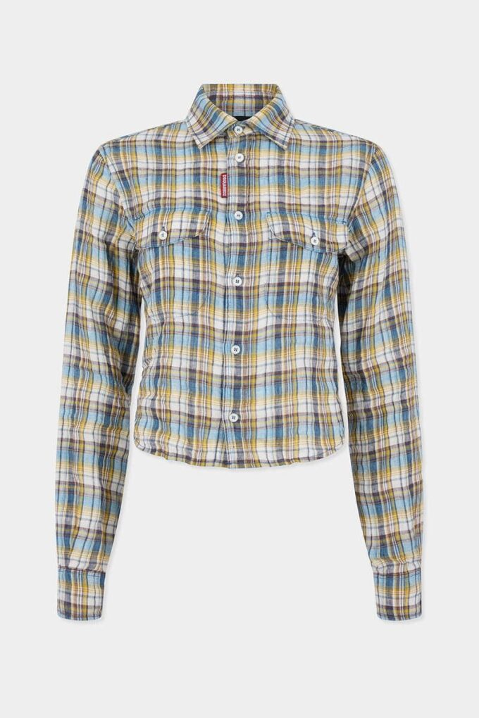 Camisa de cuadros para bebé Camisa de cuadros para bebé