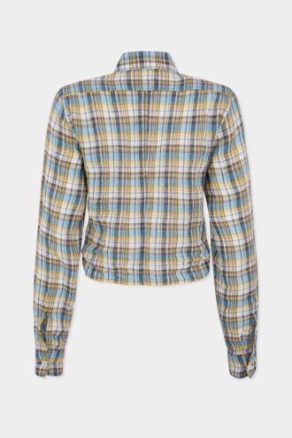 Camisa de cuadros para bebé