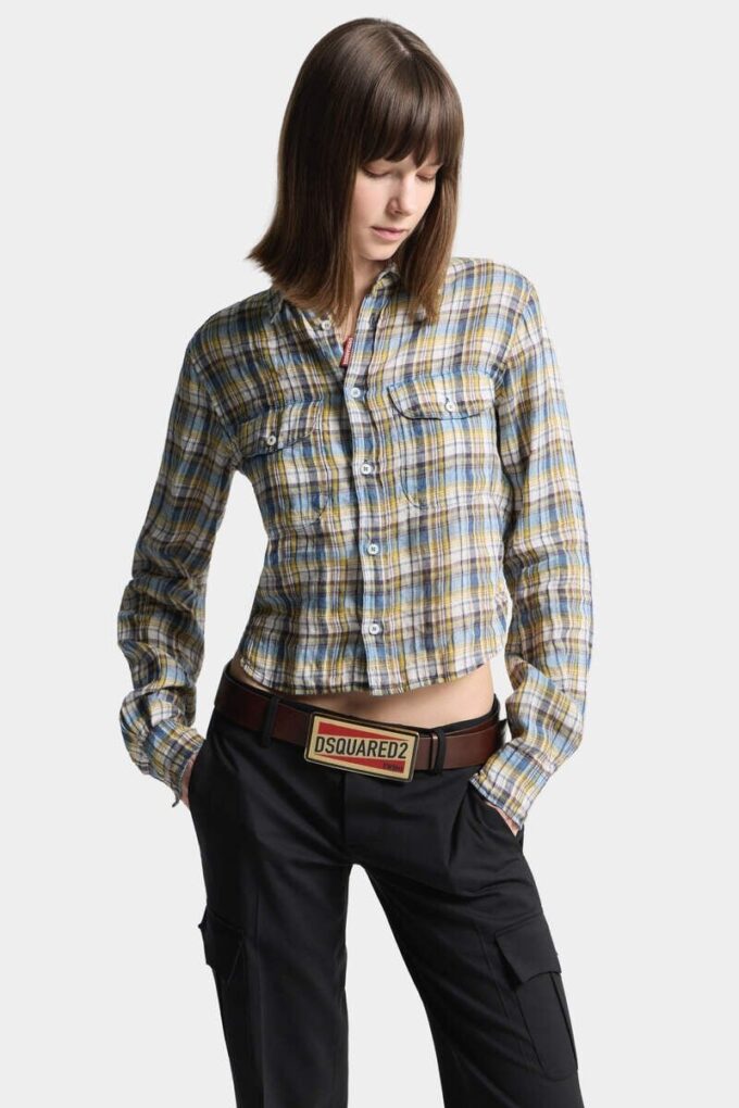 Camisa de cuadros para bebé Camisa de cuadros para bebé