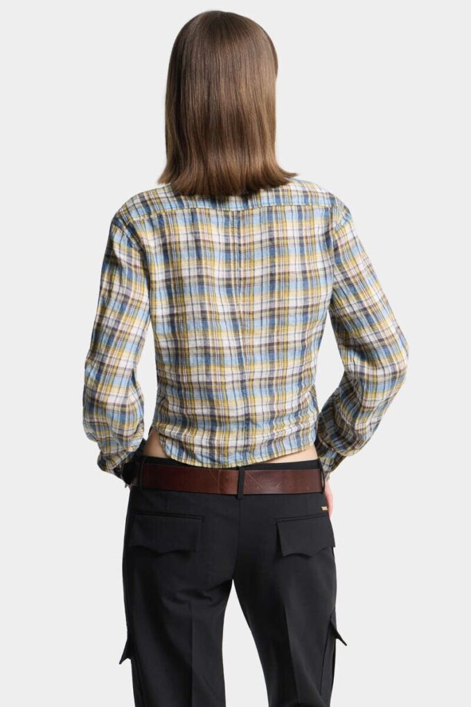 Camisa de cuadros para bebé Camisa de cuadros para bebé