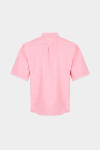 Camisa de lino de manga corta