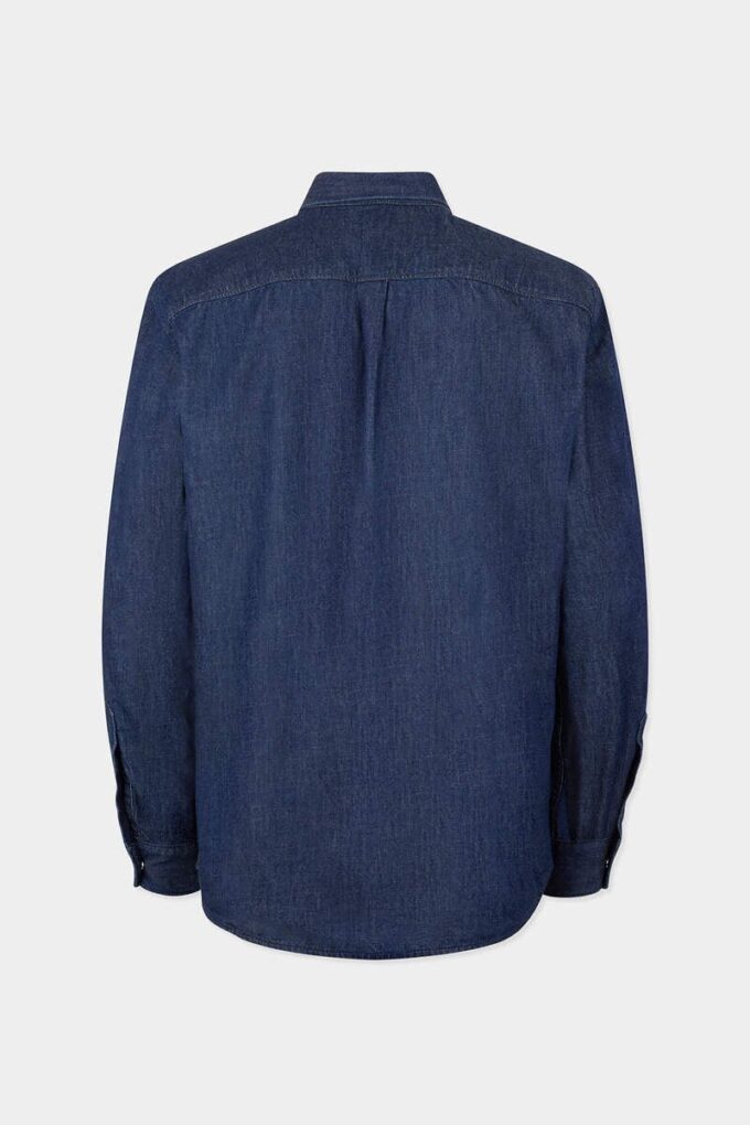 Camisa motera lavada en seco y en húmedo