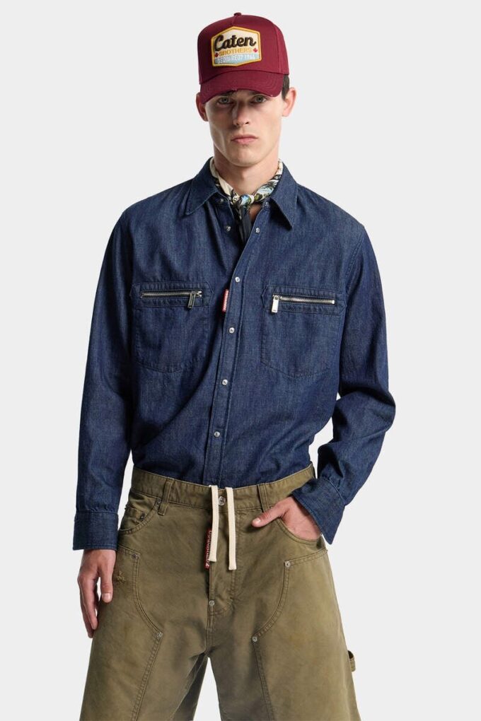 Camisa motera lavada en seco y en húmedo