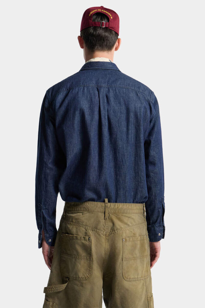Camisa motera lavada en seco y en húmedo