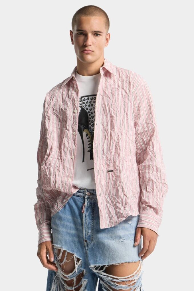 Camisa oversize arrugada Camisa oversize arrugada