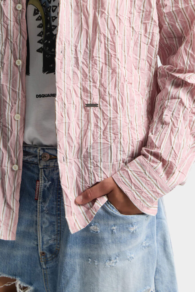 Camisa oversize arrugada Camisa oversize arrugada