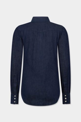 Camisa western para lavado en seco y en agua