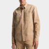 Camisas de carpintero teñidas en prenda Camisas de carpintero teñidas en prenda