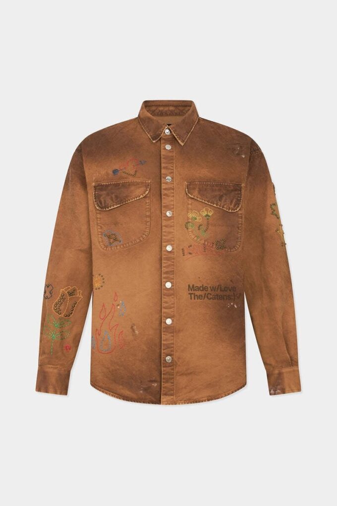 Camisas Scribbles hechas a mano Camisas Scribbles hechas a mano