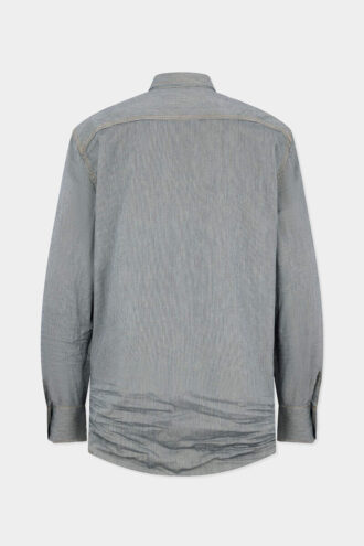 Camisas vintage canadienses de denim a rayas