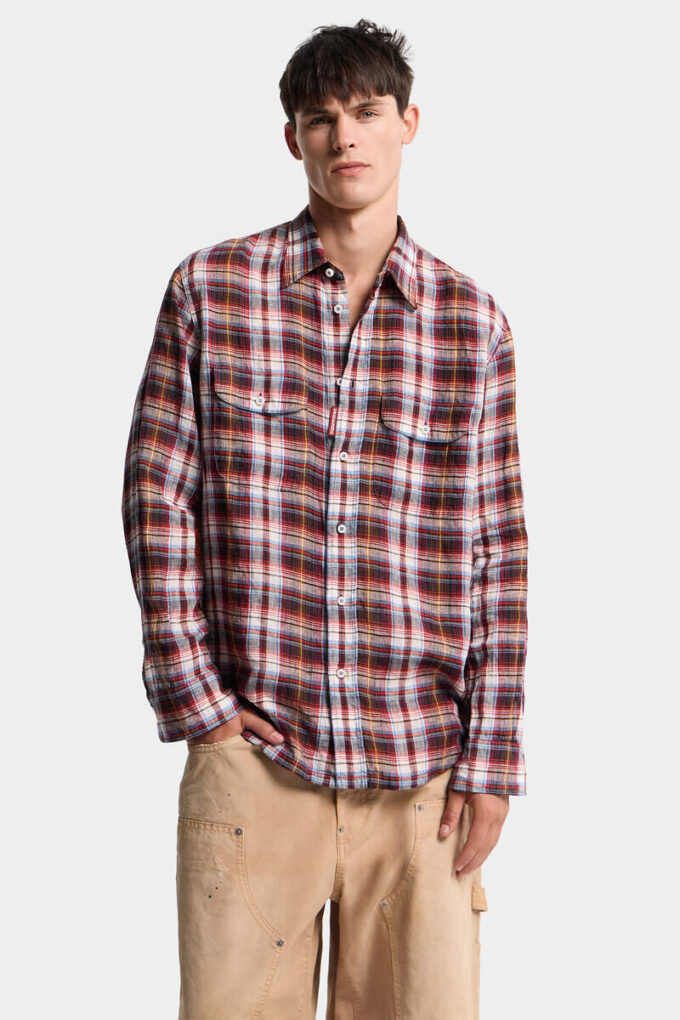 Camisas vintage de lino canadienses Camisas vintage de lino canadienses